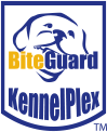 BiteGuard kennel dog door logo